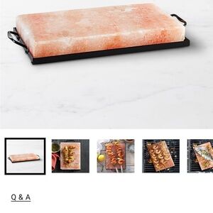 Himalayan Salt Plank with Holder